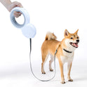 4 in 1 Pet Snowman Leash LED With Night Light Dog Automatic Retractable Leash Dog Supplies Pet Dog Leash