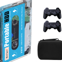 Kinhand 500G HDD Portable External Hard Drive Disk 55000 Retro Games For PSP/SEGA SATURN/Wii Gaming Card for Computer Laptop