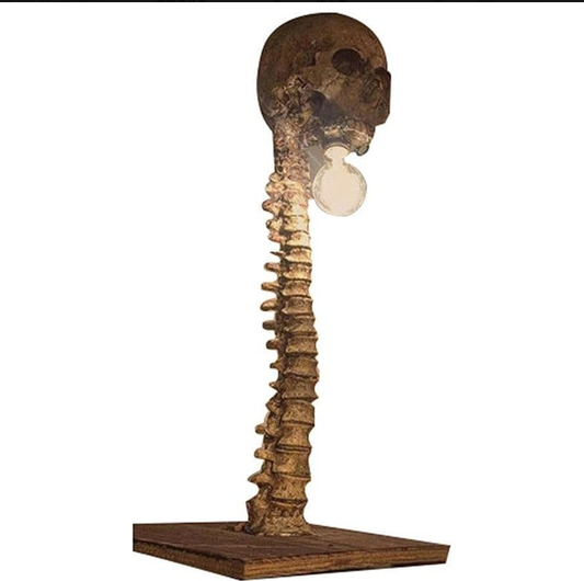 Halloween New Skeleton Lamp Skeleton Carnival Skeleton Lamp Resin Craft Lamp