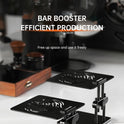MHW-3BOMBER Adjustable Height Coffee Weighing Rack with Silicone Non-slip Base Electronic Scale Stand Waterproof Barista Tools