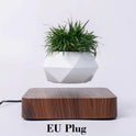 Hot Sale Levitating Air Bonsai Pot Rotation Planters Magnetic Levitation Suspension Flower Floating Pot Potted Plant Desk Decor