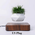 Hot Sale Levitating Air Bonsai Pot Rotation Planters Magnetic Levitation Suspension Flower Floating Pot Potted Plant Desk Decor