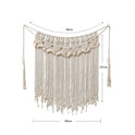 Macrame Tapestry Wall Hanging Bohemian Chic Elegant Scenic Handmade Woven Wall Tapestry Curtain Sofa Bedroom Background Decor