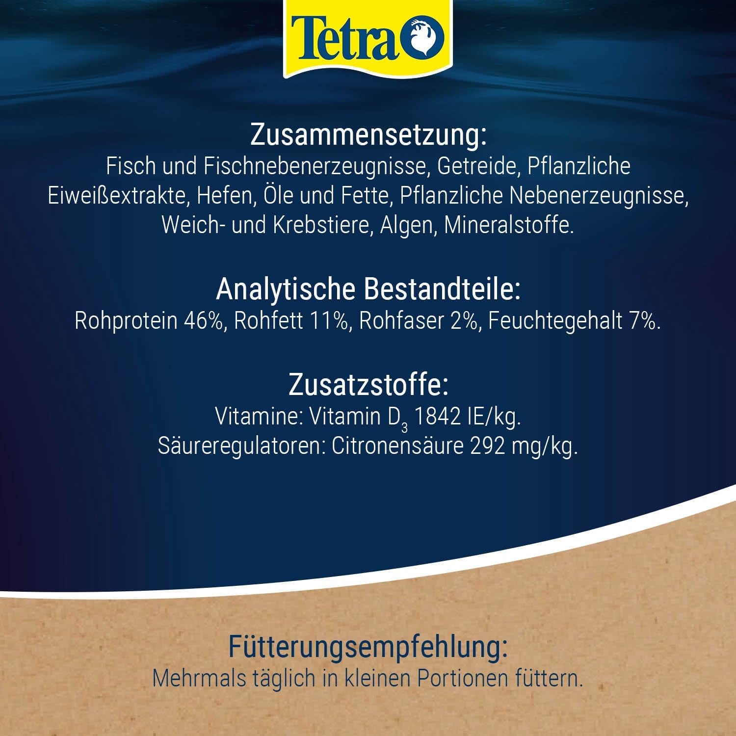 Tetra Rubin Flakes - Fischfutter in Flockenform Mit Natürlichen Farbverstärkern, Unterstützt Eine Intensive Farbenpracht Der Fische, 1 L Dose