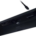 Razer Blackwidow V4 Low-Profile Hyperspeed - Kabellose, Flache Mechanische Gaming-Tastatur (Hyperspeed Wireless & BT, Multifunktionaler Drehregler & 11 Funktionstasten) Orange Switches | De-Layout