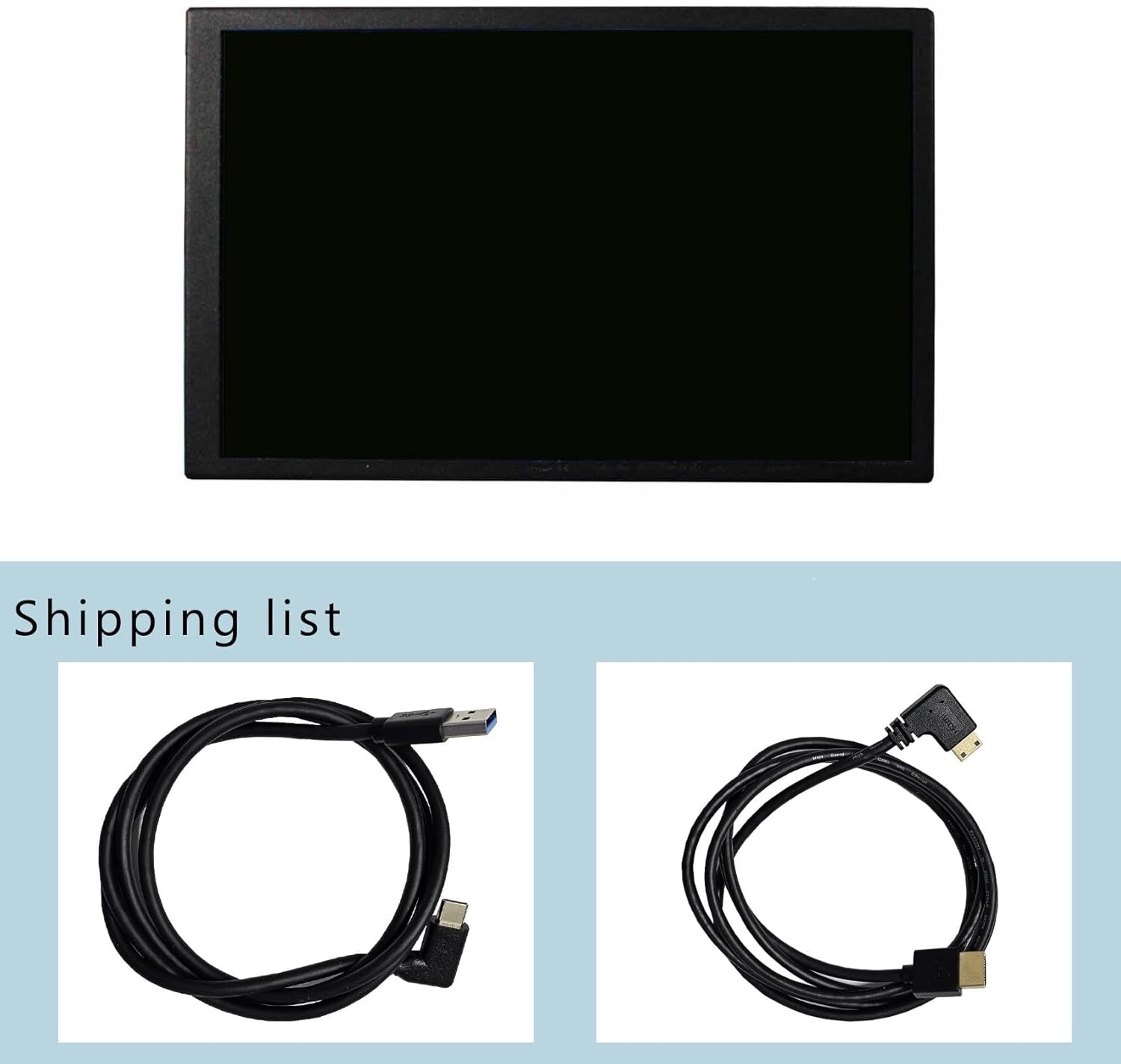 VSDISPLAY 8 Zoll 1280 X 800 IPS LCD Monitor, Universal 120 Mm Lüfterhalterung, PC Gehäuse Display, Für DIY CPU GPU Temperatur Computerbildschirm