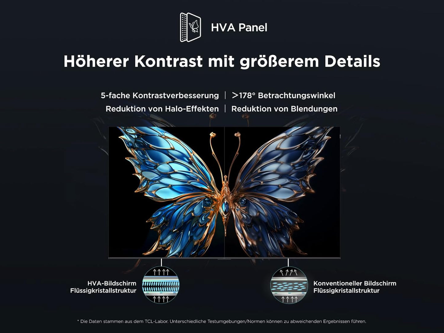 TCL 75T8C 75 Zoll QLED 4K HDR UHD Fernseher, Smart Google TV Dolby Vision Atmos,144Hz Motion Clarity Pro, Game Bar, ALLM, Freesync, Onkyo 2.1 Sound,Sprachsteuerung, Kompatibel Mit Google Assistant