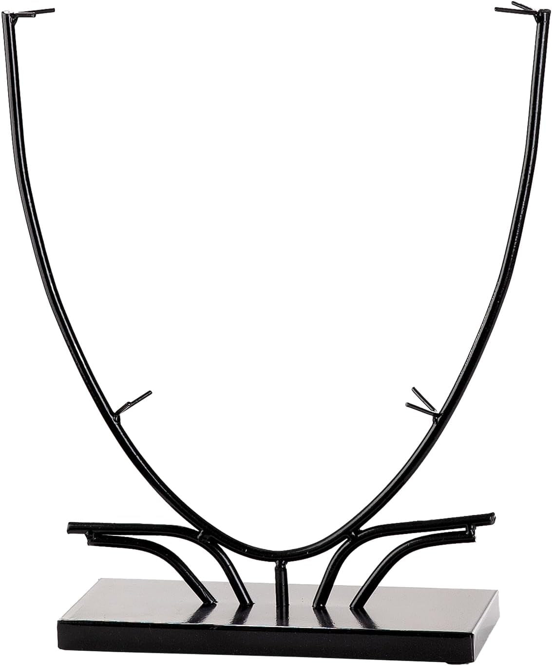 Glas Art Bodenvase Dixion - Glas - Schwarz - Höhe 57Cm X Breite 35Cm - Handbemalt Und Nicht Wasserdicht