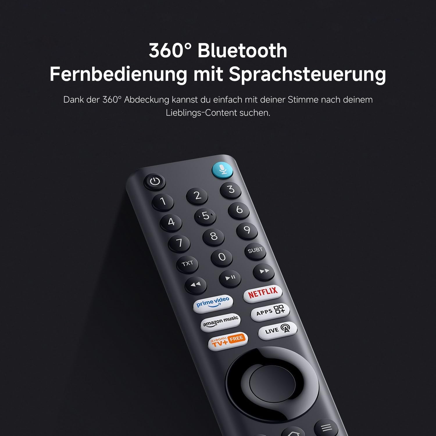 Xiaomi TV F Pro 75(190 Cm), 4K UHD QLED, Smart TV, Fire OS8, Triple Tuner DVB-C/S/S2/T/T2,HDR10+, 60Hz Mit 120Hz Game Boost Mode,Memc,Sprachsteuerung Mit Alexa,2Gb+32Gb,Kompatibel Mit Apple Airplay