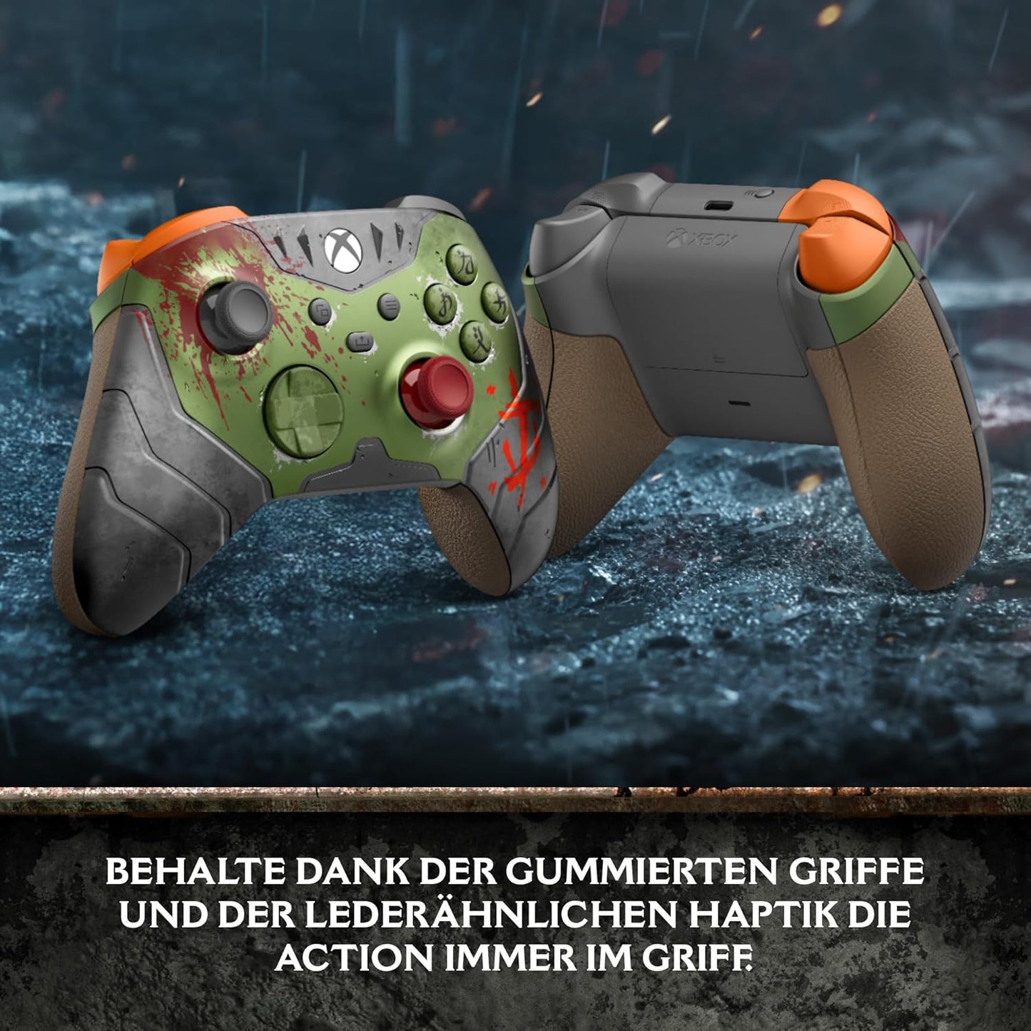 Xbox Wireless Controller – DOOM: the Dark Ages Limited Edition Für Xbox Series X|S, Xbox One, Pcs Und Cloudfähige Geräte
