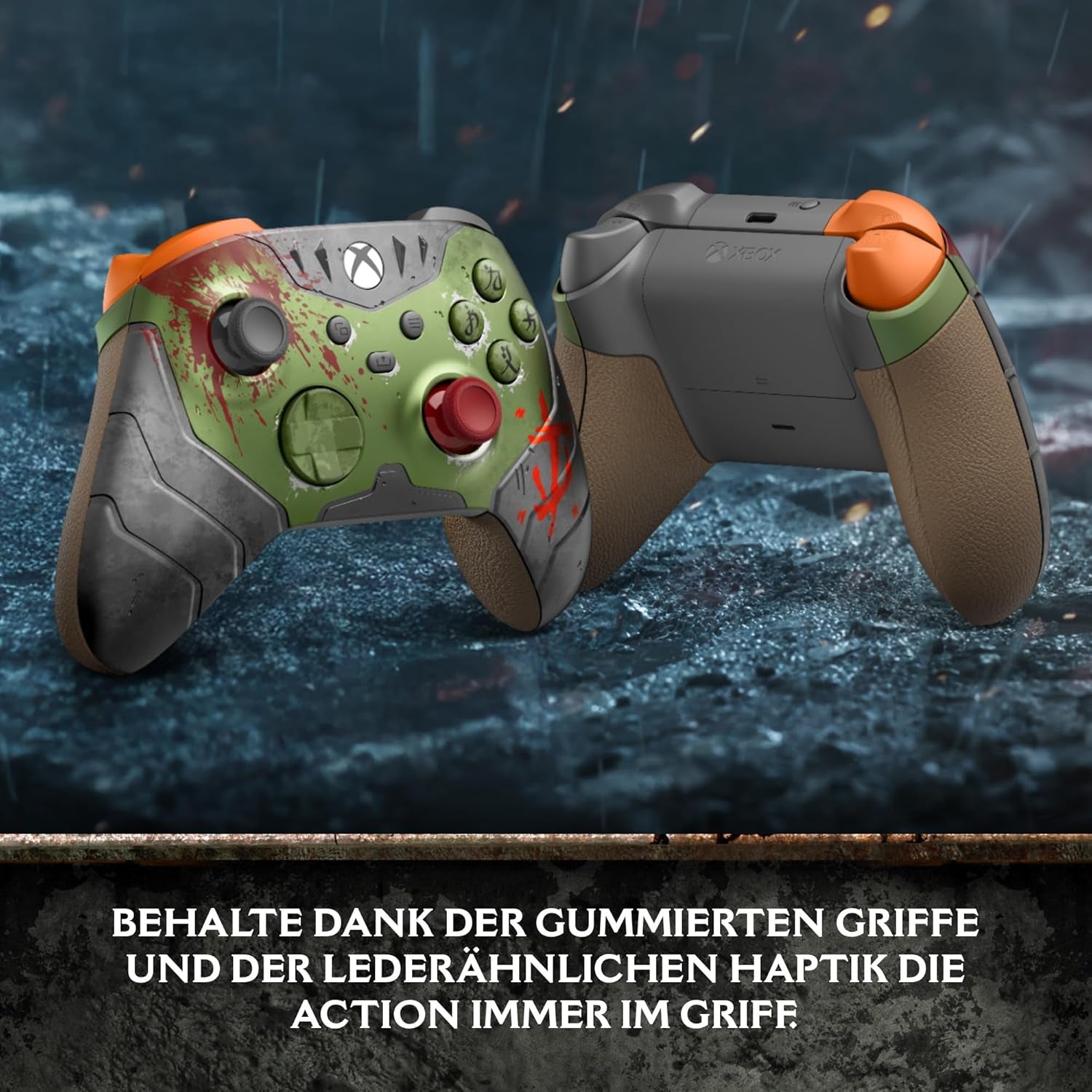 Xbox Wireless Controller – DOOM: the Dark Ages Limited Edition Für Xbox Series X|S, Xbox One, Pcs Und Cloudfähige Geräte