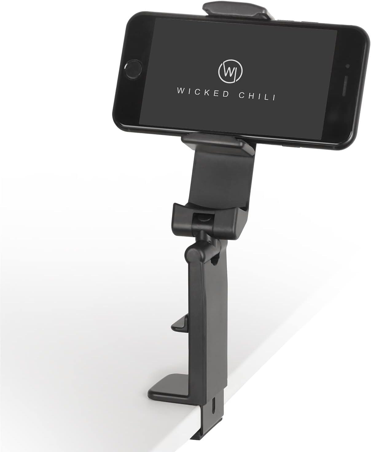 Wicked Chili 2X Universal Handyhalterung Für Flugzeug, Bahn & Küche | 360° Klemmhalterung, Iphone Monitor Halterung | Reise Gadgets Handyhalter Tisch Iphone, Samsung Halter (Patentiert)