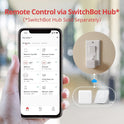 Switchbot Smart Bluetooth Switch Toggle - Machen Sie Schalter Intelligent, App- Und Timer-Steuerung, Fügen Sie Switchbot Hub Mini Hinzu, Um Es Mit Alexa, Google Home Und IFTTT Kompatibel Zu Machen