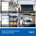 Tapo S110E WLAN Und Bluetooth Smart Relaisschalter, Dry/Wet Contact, 1 Kanal, 10A, Lichtschalter, Garagentoröffner, Energieerfassung, Kompatibel Mit Alexa, Matter, Kein Hub Erforderlich