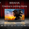 Sony BRAVIA 3 - Direct LED 50 Zoll Fernseher (K50S32), X-Balanced Speaker, Dolby Vision/Atmos, IMAX Enhanced, Google TV (2025), Google Cast, Apple Airplay 2, Eco Dashboard 2, Game Menu 2, Smart TV