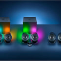 Razer Nommo V2 X - Full-Range-2.0-Gaming-Lautsprecher Für PC (Zwei 3-Zoll-Full-Range-Treiber, THX Spatial Audio, Max. Schalldruck 96 Db, Plattformübergreifende Kompatibilität) Schwarz