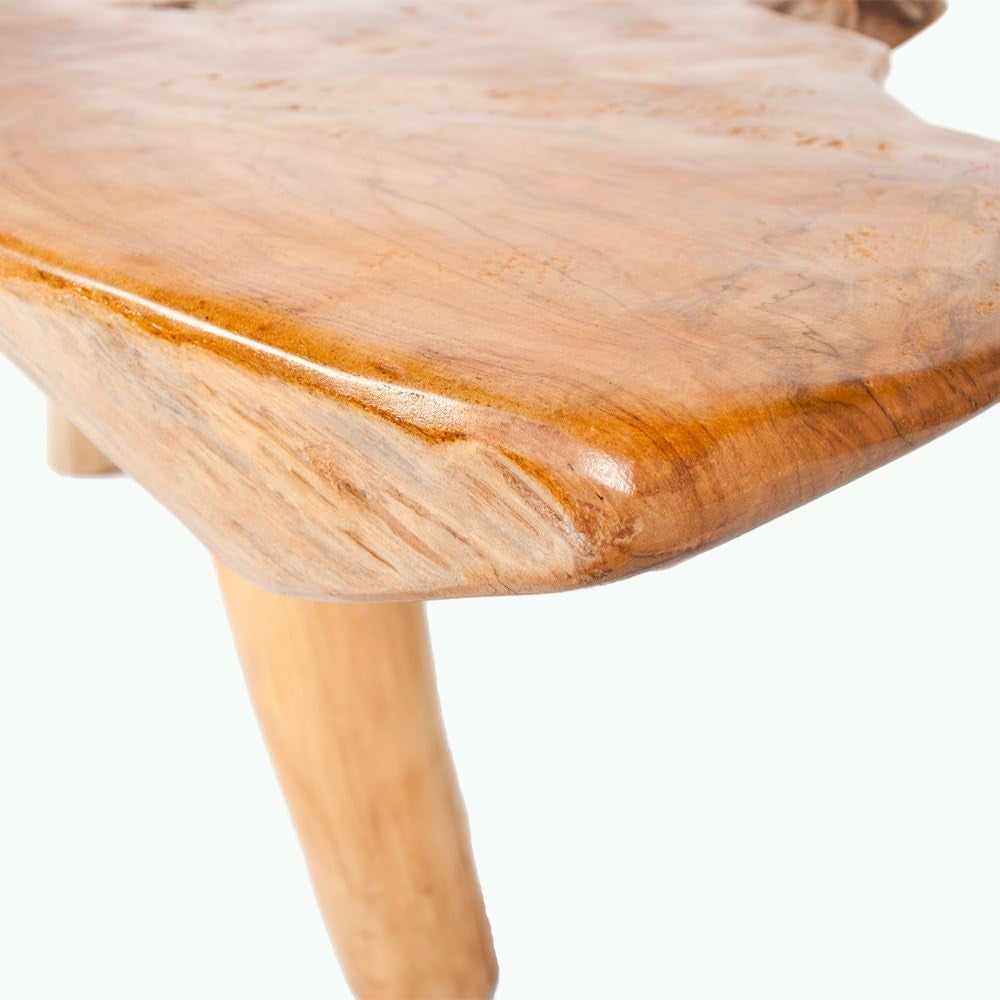 Teak Couchtisch PRIMITIV Ca. L115Cm Wurzelholz Sofatisch Wohnzimmertisch Unikat