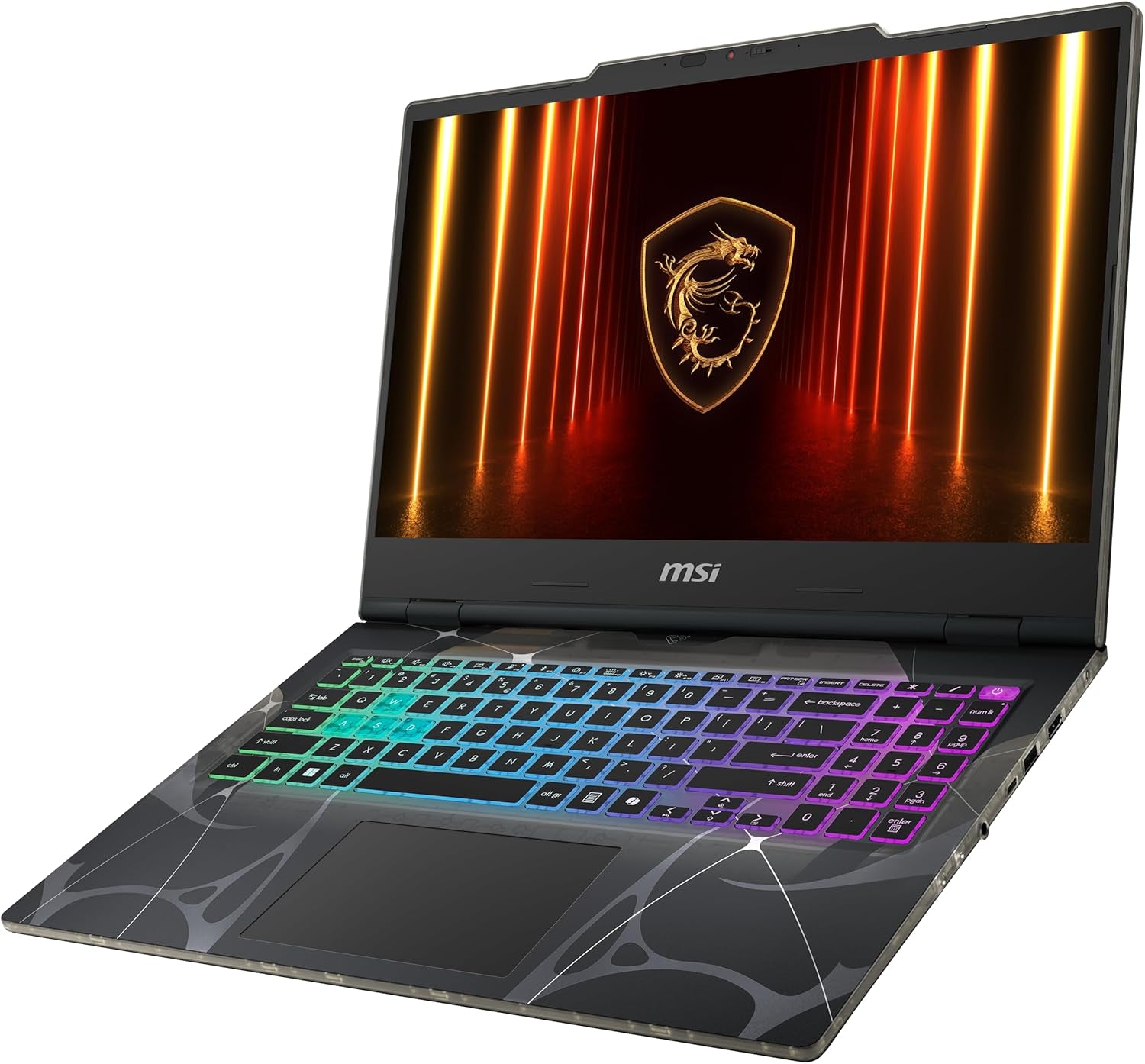 MSI Cyborg 15, Gaming-Laptop, 15,6 Zoll Full-Hd 144 Hz Display, Intel Core 7 240H, NVIDIA Geforce RTX 5060, 16 GB DDR5, 1 TB SSD, Windows 11 Home, QWERTZ Tastatur, Schwarz, B2RWFKG-068