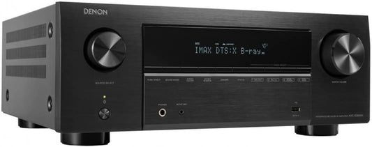 Denon AVC-X3800H 9.4-Kanal Av-Receiver, Verstärker Mit Auro-3D, Dolby Atmos, DTS:X, 6 "8K-Eingänge Und 3 Ausgängen, Bluetooth, Airplay 2, Heos-Multiroom, Alexa Kompatibel, Schwarz