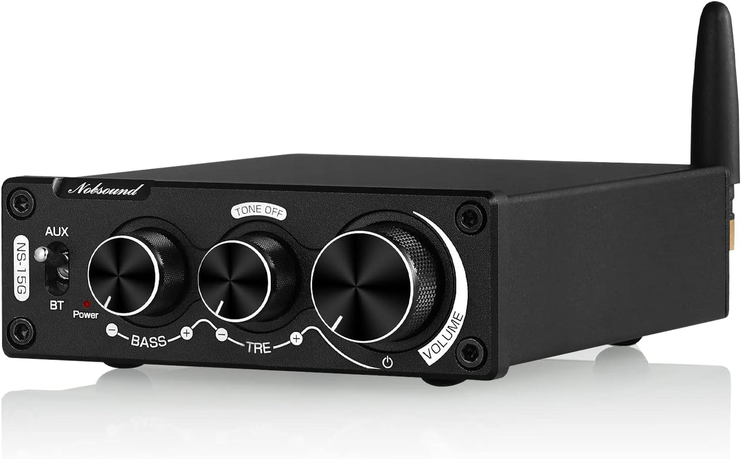 Nobsound 200W Mini Bluetooth Digital Verstärker Hifi Stereo Amplifier Mit Bass Und Höhenregler Für Heimlautsprecher