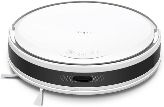 Tapo RV20 Max Saugroboter Mit Wischfunktion, 5300Pa Ultrastarke Saugkraft, 83 Mm Ultra-Schlank, Magslim Lidar-Navigation,Kompatibel Mit Alexa & Google Assistant Sprachsteuerung, Weiß