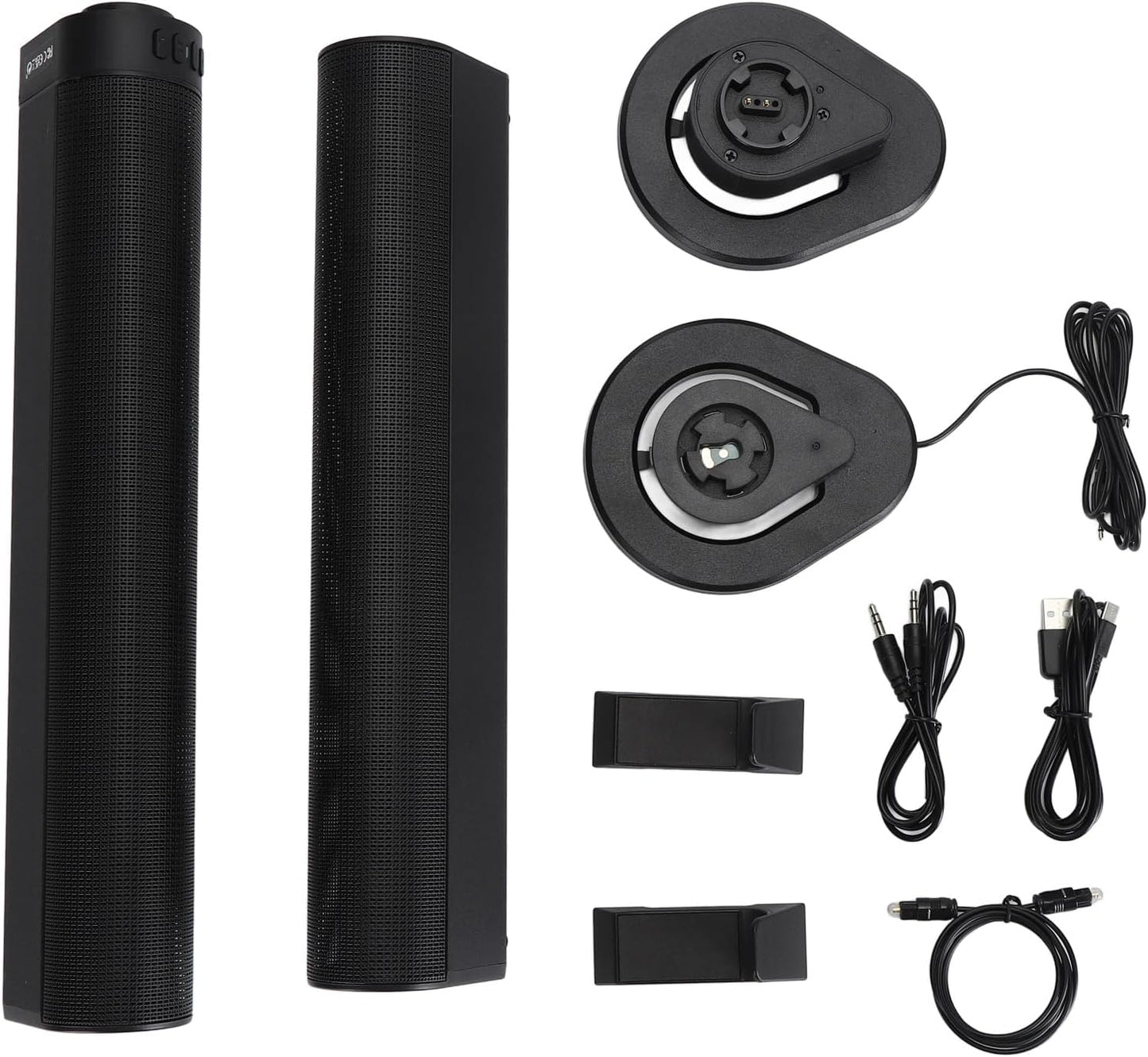 Bewinner 3D-Stereo-Heimkino-Soundbar Mit Bluetooth 5.3, 40W Tv-Soundbar Für Fernseher & PC, Kabelloses Surround Sound System Mit Reichweite Bis 10M