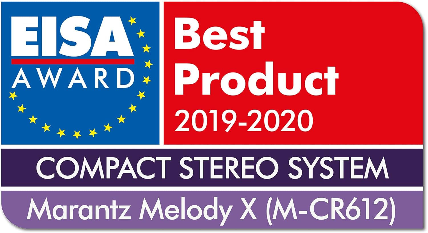 Marantz Melody X (M-CR612) Hifi Anlage, Cd-Player, DAB+ Radio, Musikstreaming, HEOS Multiroom, Bluetooth & Airplay 2, Alexa Kompatibel, 2 Optische Tv-Eingänge