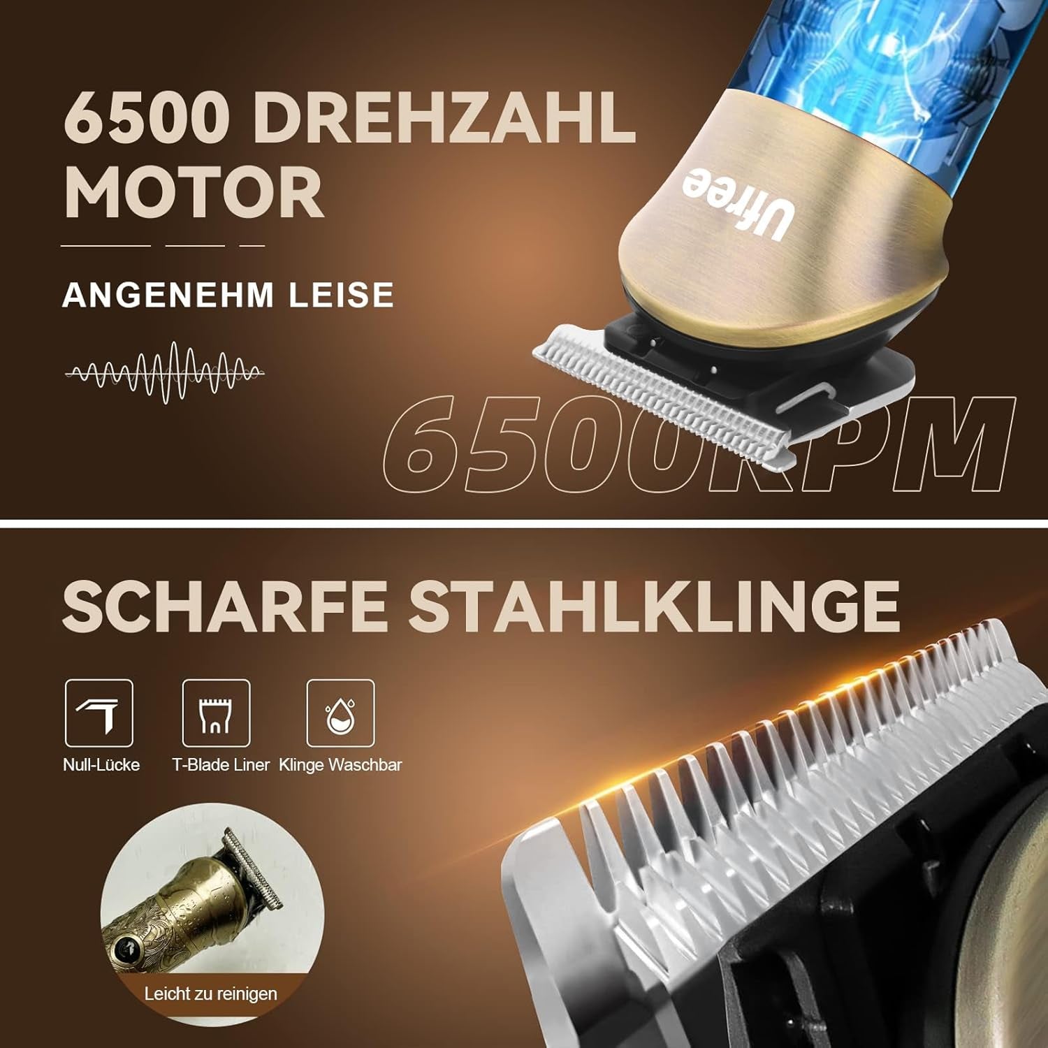 Haarschneidemaschine Profi Barttrimmer Haartrimmer Herren, 7 in 1 Bartschneider Haarschneider Rasierer Herren Elektrisch, Langhaarschneider Trimmer, Geburtstagsgeschenk Für Männer