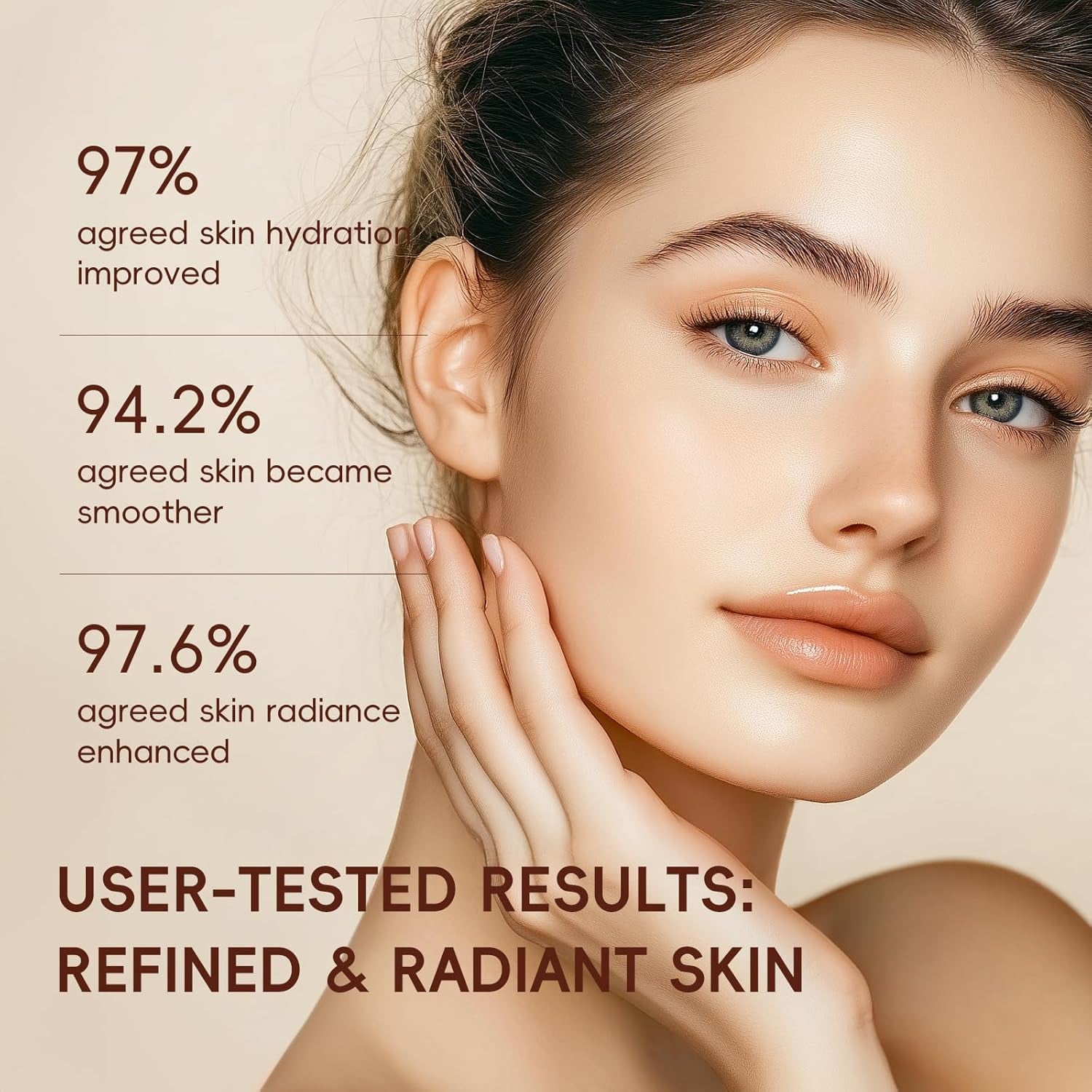 Rice Skincare Set 5-Teiliges Koreanisches Hautpflegeset Für Strahlende Haut - Glatte Gesichtspflegesets Mit Reiniger, Reiswasser, Serum, Augencreme, Gesichtscreme, Geschenkset Für Frauen Mädchen