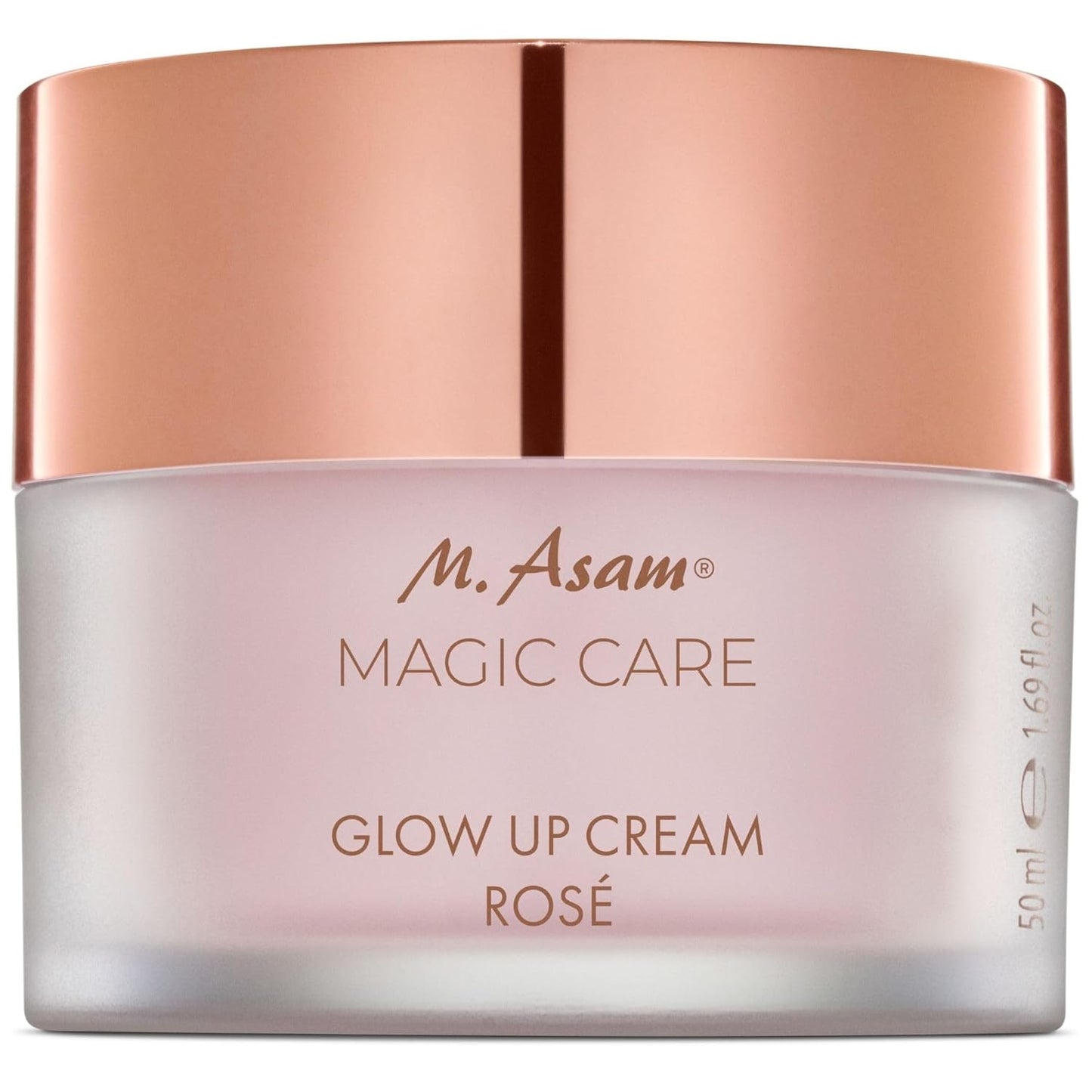M. Asam MAGIC CARE Glow up Cream Rosé (50Ml) – Glow Creme Gesicht Mit Sofort Leuchtkraft, Tagescreme Für Frischen Rosigen Teint, Feuchtigkeitsspendende Gesichtscreme