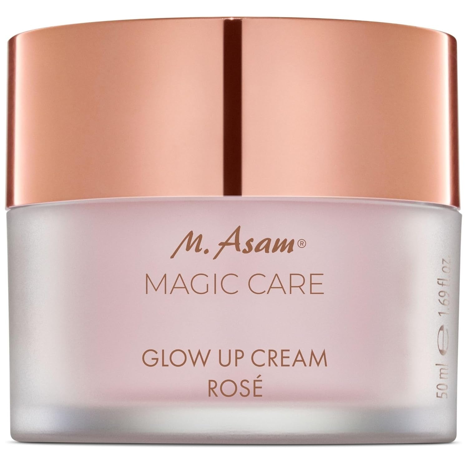 M. Asam MAGIC CARE Glow up Cream Rosé (50Ml) – Glow Creme Gesicht Mit Sofort Leuchtkraft, Tagescreme Für Frischen Rosigen Teint, Feuchtigkeitsspendende Gesichtscreme
