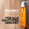 La Roche Posay Pure Vitamin C Purifying Cleanser, Klärende Gesichtsreinigung Mit Vitamin C, Für Empfindliche Haut, Feuchtigkeisspendend, Ölfrei, Nicht-Komedogen, 200 Ml