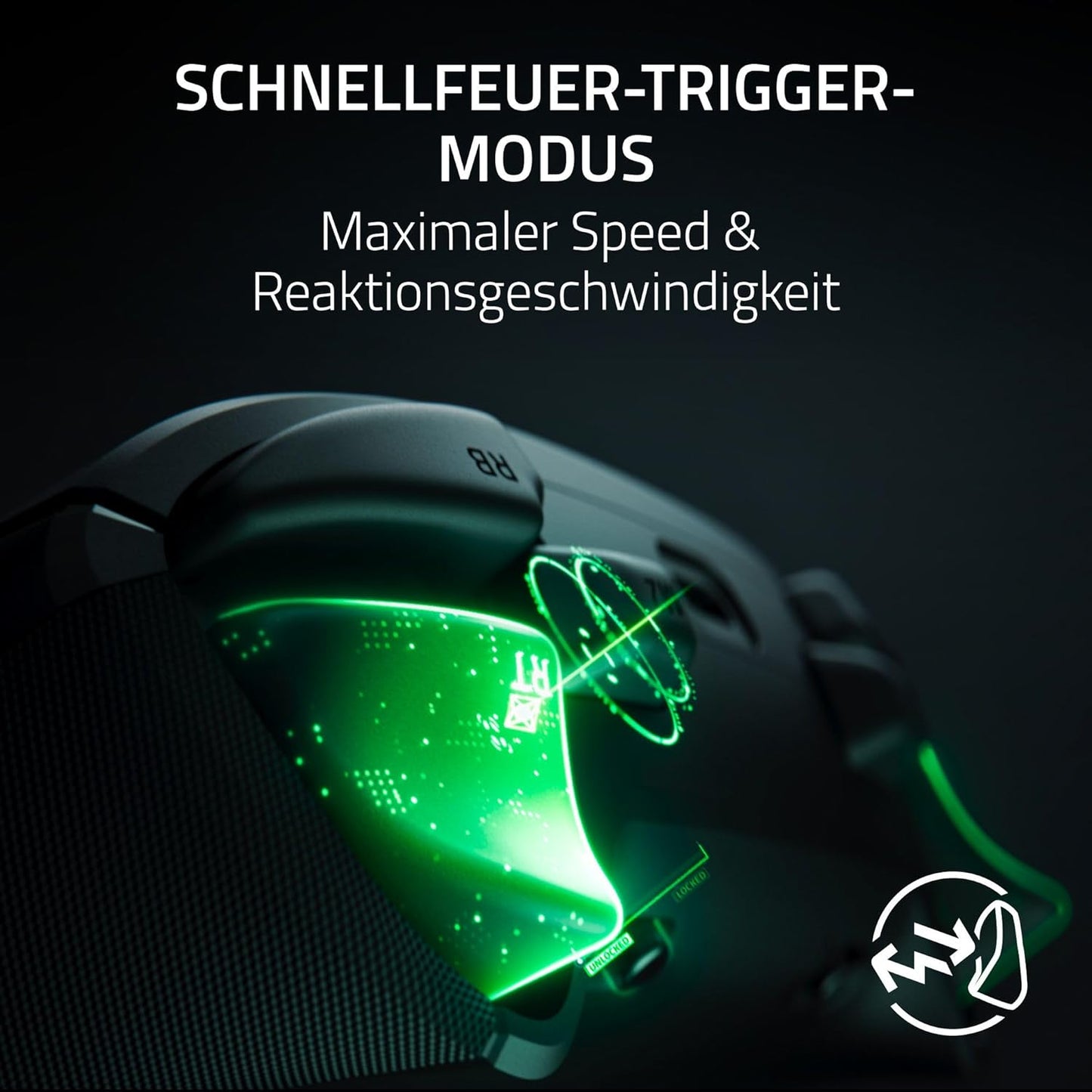 Razer Wolverine V3 Tournament Edition - Kabelgebundener Esports Controller Für Xbox X|S & PC (Mecha Tactile Action Buttons, Pro Hypertriggers, 8-Wege D-Pad, 3M USB-C Kabel) Schwarz