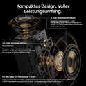 Thunderbeat 4.1.2 – Kabelloses Dolby-Atmos Surround-System Mit Subwoofer, 720 W Leistung, 4 Wireless-Rear-Lautsprecher, 360°-Dome-Sound, <30 Ms Latenz – Heimkino-Sound Für Projektoren