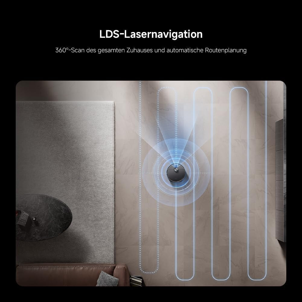 Xiaomi Robot Vacuum X20 Max – 8000 Pa Saugleistung, Duales Moppsystem Mit Heißwasserreinigung Und Trocknung, 75 Tage Staubkapazität, 4 Reinigungsmodi Und 5200Mah Akku Für Smarte, Gründliche Reinigung
