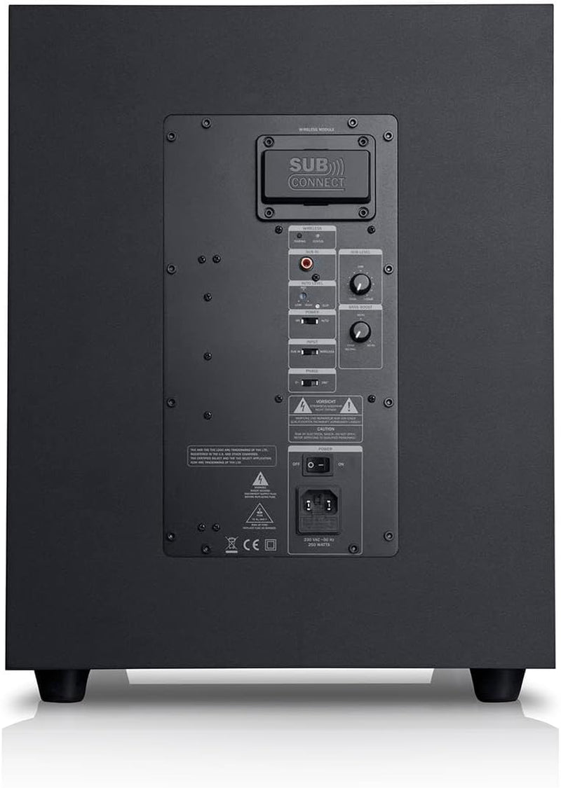 Teufel Theater 500 Surround Direkt 5.1 Heimkino-Set - Kinoatmosphäre Surround Sound System, Mächtiger Subwoofer, Allrounder Für Musik Und Filmton Sowie Eine Präzise Ortung Bei Games - Schwarz