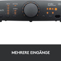 Logitech Z906 5.1 Sound System, Lautsprecher Mit 1000 Watt Surround Sound, THX, Mehrere Audio-Eingänge, Fernbedienung, EU Stecker, Pc/Ps4/Xbox/Stereo-Anlage/Tv/Smartphone/Tablet - Schwarz