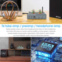 Hifi Bluetooth 5.1 Röhrenverstärker Tube Stereo Amplifier Audio Empfänger Röhren Kopfhörer Verstärker 80W×2