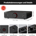 AIYIMA A20 Symmetrischer Stereoverstärker Mit Hpf-Einstellung Home Hifi 2.0/2.1 TPA3255 Desktop-Verstärker Der Klasse D PFFB Mit Cinch-/Xlr-Eingang Und 12-V-Trigger-Eingang Für Passive Lautsprecher