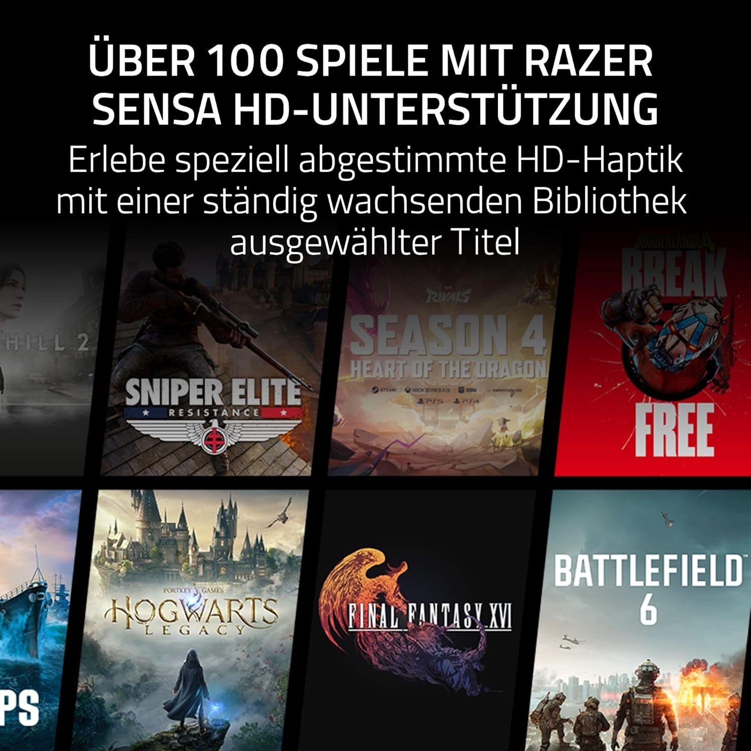 Razer Wolverine V3 Pro - Kabelloser Esports Controller Für Xbox & PC - Hall Effect Analog Sticks (Hyperspeed Wireless, Mecha Tactile Action Buttons, Haptische Vibrationen) Weiß