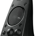 Logitech 980-000403 Lautsprechersystem Mit Subwoofer, THX Audio Zertifiziert, 400 Watt Spitzenleistung, Starke Bässe, Multi-Geräte PC / PS4 / Xbox / TV / Handy / Tablet, Schwarz, 3,5 Mm Eingänge
