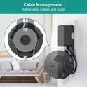 Plusacc Steckdosenhalterung Für Echo Dot 5. Generation - Wandhalterung Halterung Keine Schrauben Notwendig (Schwarz)