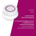 Beurer FC 45 Gesichtsbürste, Tiefenreinigung Für Spürbar Weichere Haut, 2-Stufige Rotation Für Jeden Hauttyp, Wasserfest, Weiß