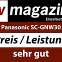 Panasonic SC-GNW30 Kabelloser Heimkino Nacken-Lautsprecher Surround Sound System Mit Integriertem Mikrofon; HDMI 2.1, USB, Bluetooth 9H Akkulaufzeit, Kompatibel Mit TV, PC, Macos, Ps4/Ps5/Switch/Xbox