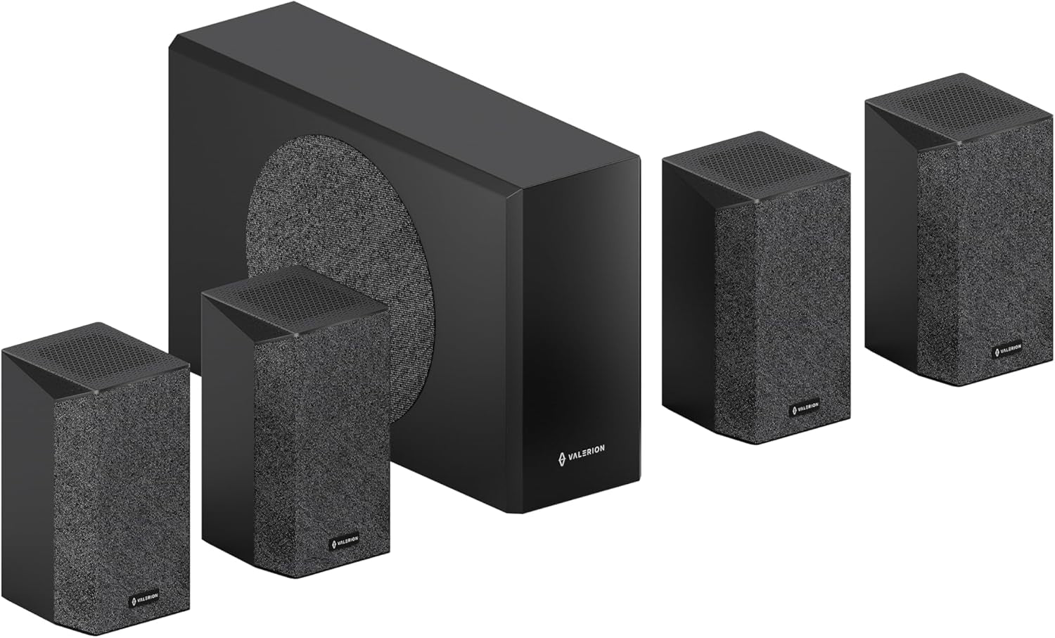 Thunderbeat 4.1.2 – Kabelloses Dolby-Atmos Surround-System Mit Subwoofer, 720 W Leistung, 4 Wireless-Rear-Lautsprecher, 360°-Dome-Sound, <30 Ms Latenz – Heimkino-Sound Für Projektoren