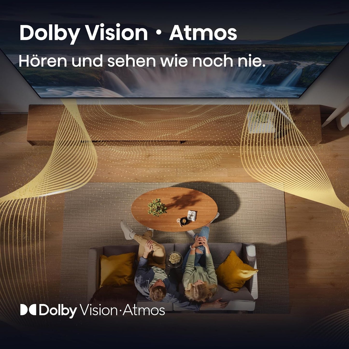 Hisense 75E7Q Fehrnseher, 75 Zoll, 4K UHD QLED, Smart TV, Game Mode Plus, Filmaker Mode, Dolby Vision Atmos, HDR10, HLG, HDR Immersive, AI 4K Upscaler, Dolby MS12, DTS X, Sprachsteuerung [2025]