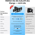 Thunderbeat 4.1.2 – Kabelloses Dolby-Atmos Surround-System Mit Subwoofer, 720 W Leistung, 4 Wireless-Rear-Lautsprecher, 360°-Dome-Sound, <30 Ms Latenz – Heimkino-Sound Für Projektoren