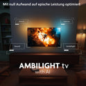 Philips Ambilight 77OLED760 4K OLED Smart TV - 77 Zoll Display Mit P5 AI Perfect Picture Engine Ultra HD, Titan OS, Dolby Vision Und Atmos Sound - Funktioniert Mit Alexa Und Google Sprachassistent