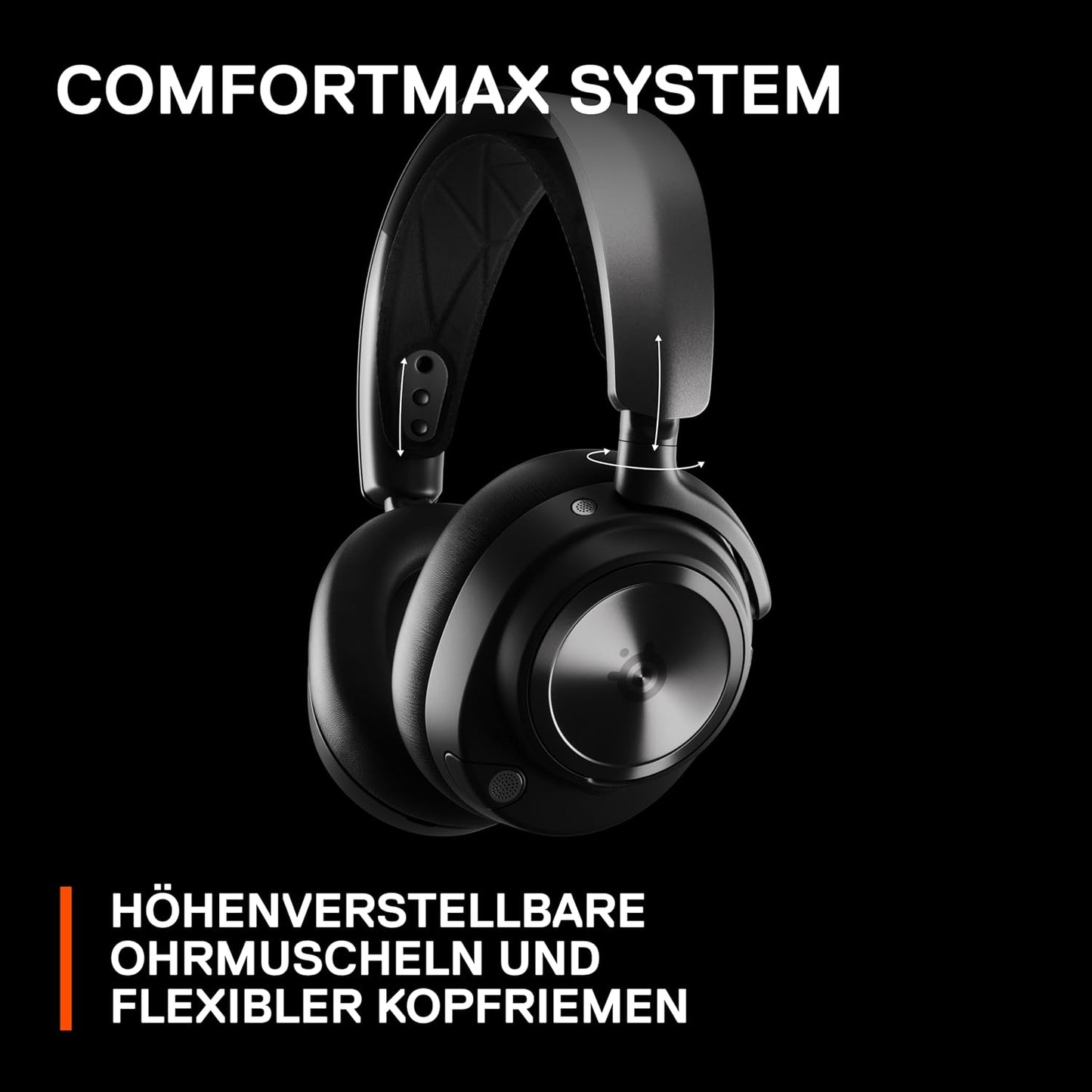 Steelseries Arctis Nova Pro Wireless - Multi-System Gaming Headset (PC, PS5, Switch + Bluetooth) - Hi-Fi-Treiber - Infinity Power System Mit 2 Akkus - Active Noise Cancellation - Clearcast Gen2 Mikro