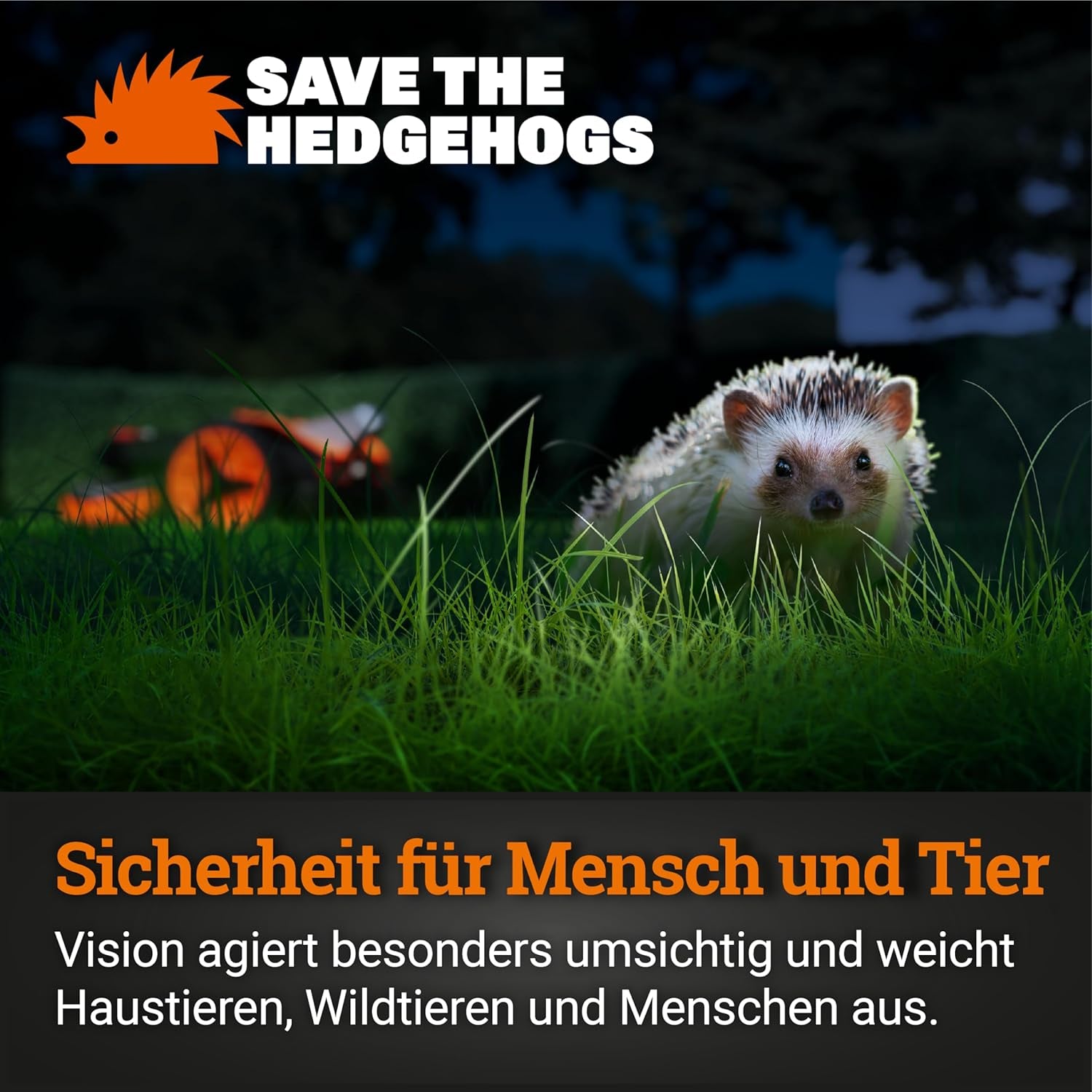 WORX Landroid Vision S250 WR202E - Mähroboter Ohne Begrenzungskabel Für Gärten Bis 250M², AI Rasenmäher Roboter (WLAN & Bluetooth, Aktive Hindernisvermeidung Mit Ki-Technologie, Igelschutz)